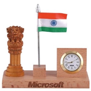 India flag clock gwpj