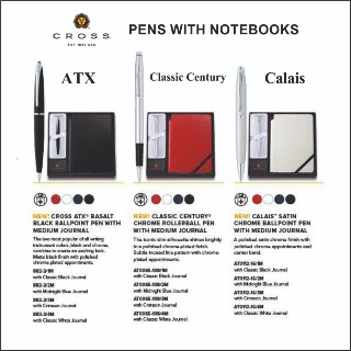 CROSS PEN NOTEBOOK