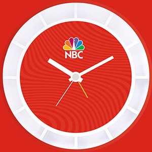 nbc table clock gwge