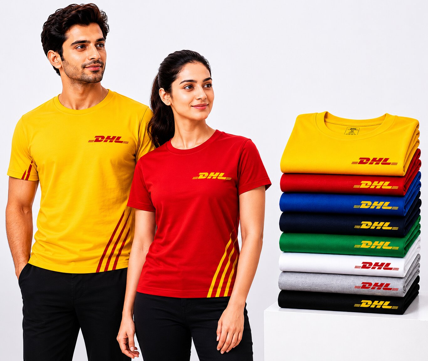 Customized Round Neck T-Shirts